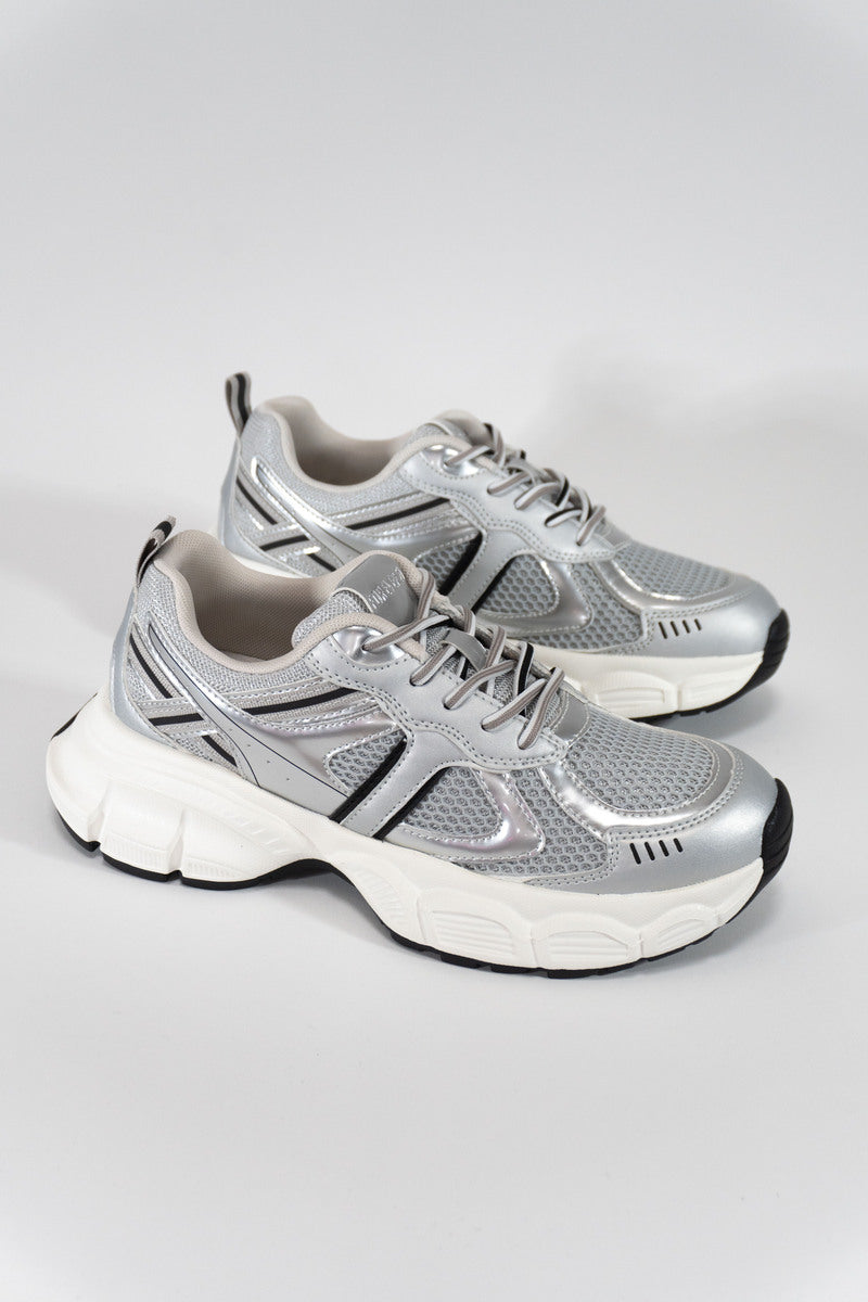 Chunky Athletic Sneakers Grey/Multi / 8