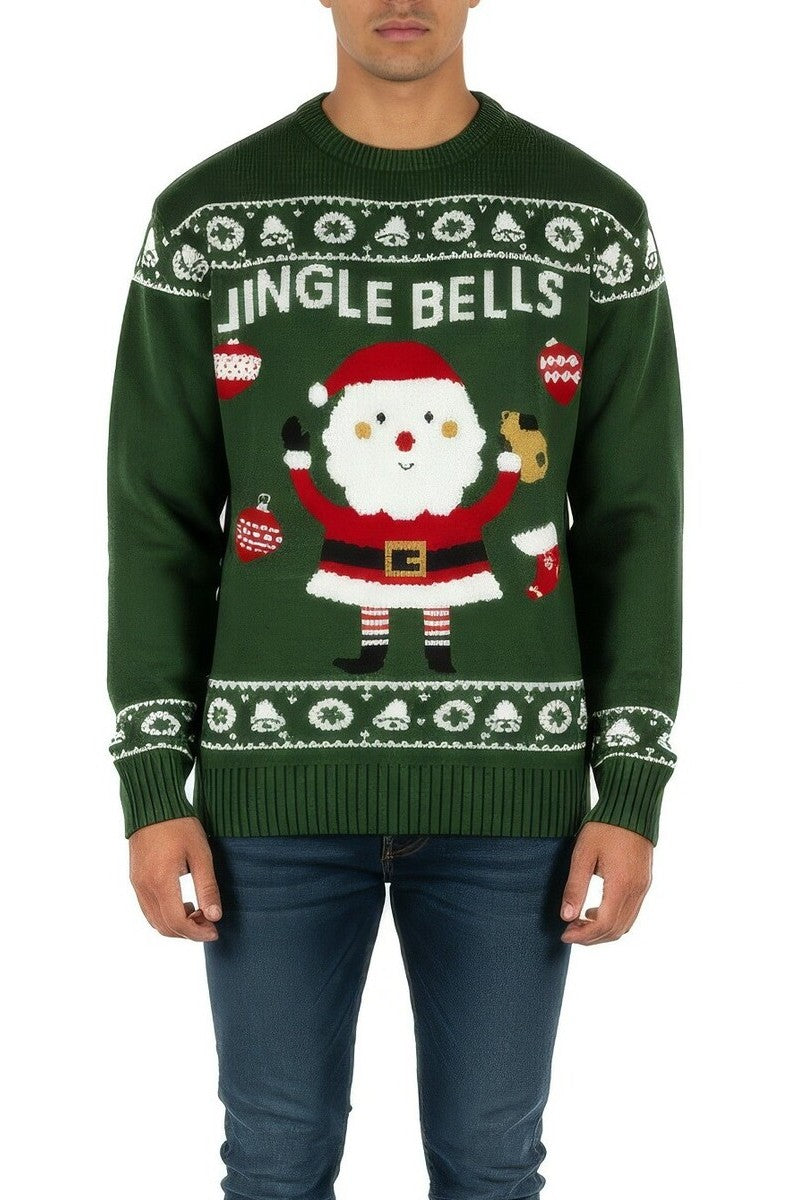 Jingle Bells Santa Sweater