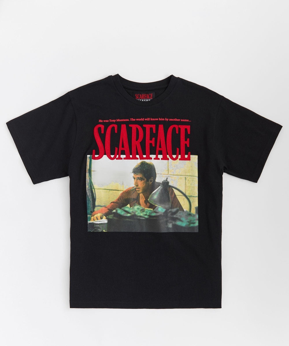 Scarface Tony Applique Short Sleeve Tee
