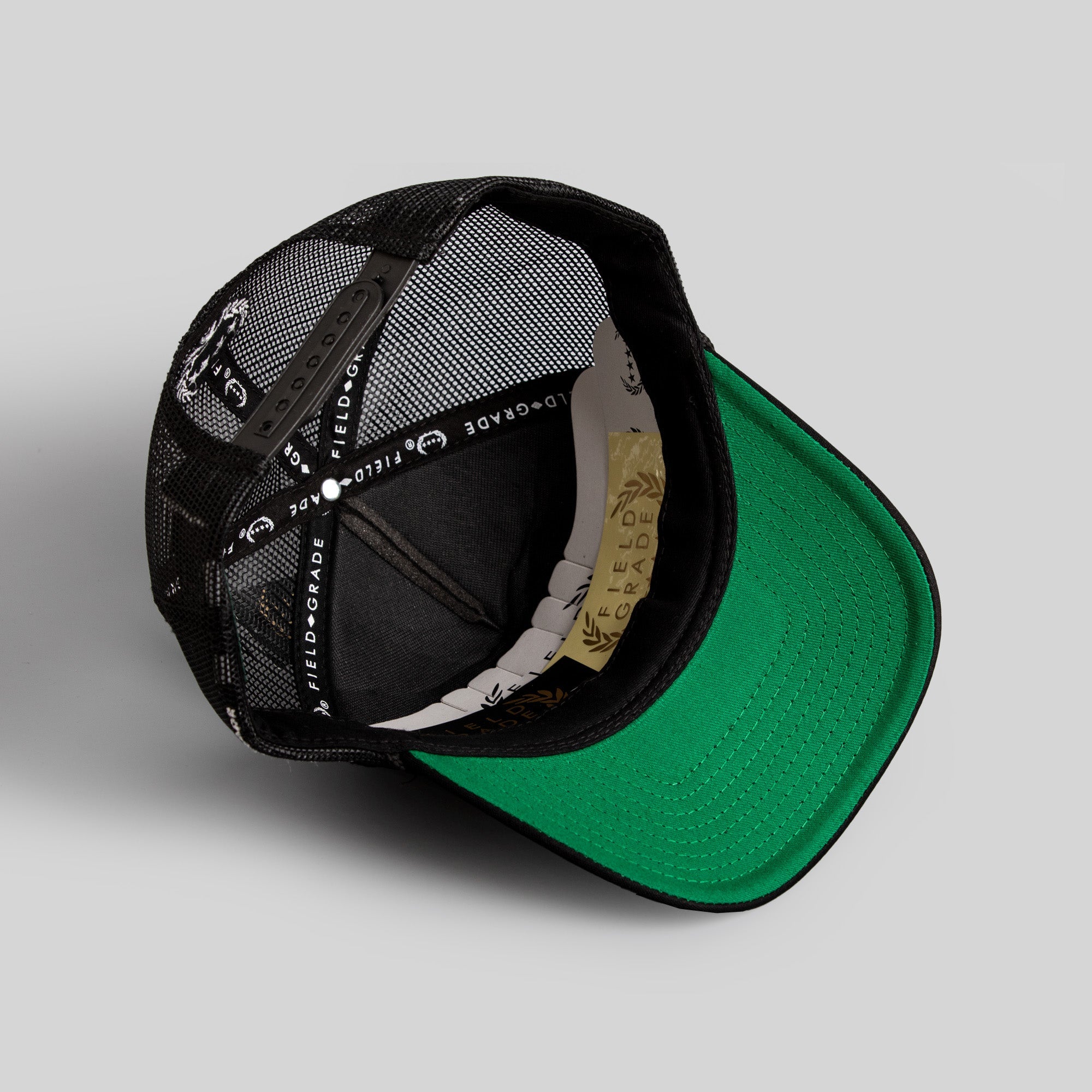 DEMON TIME BLACK TRUCKER HAT - PURPLE DEVIL