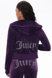 OG Big Bling Velour Hoodie - Juicy Couture