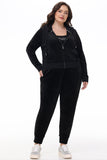 Plus-Size Big Bling Velour Jogger - Juicy Couture