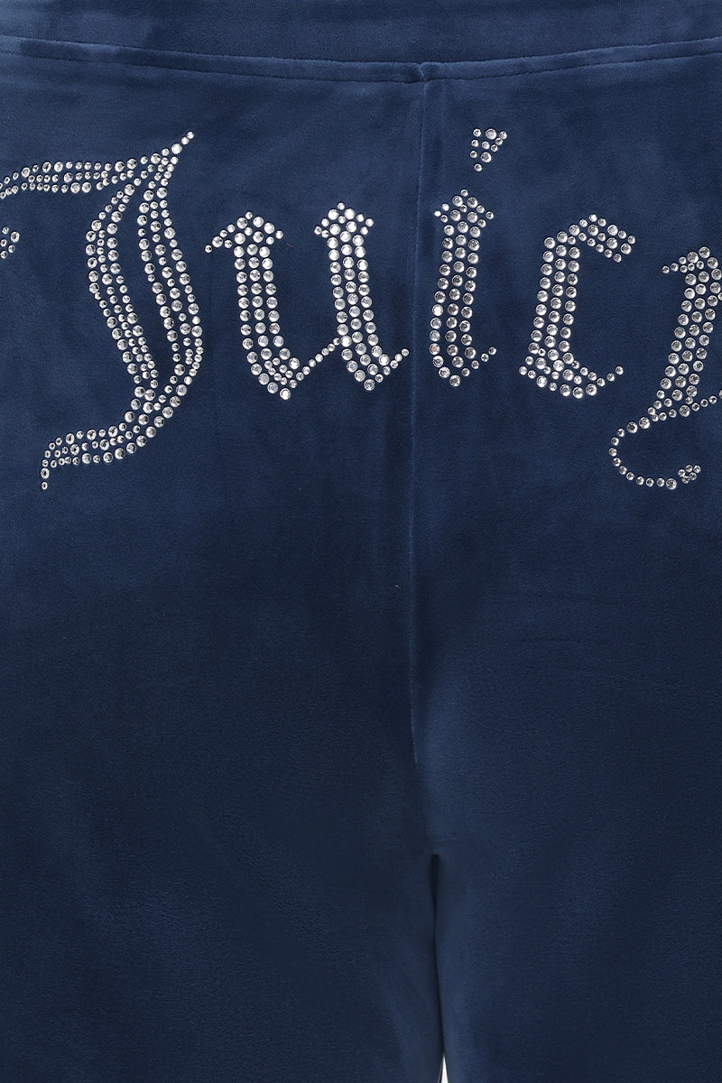 Plus-Size Big Bling Velour Jogger - Juicy Couture