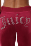 OG Big Bling Velour Track Pants - Juicy Couture
