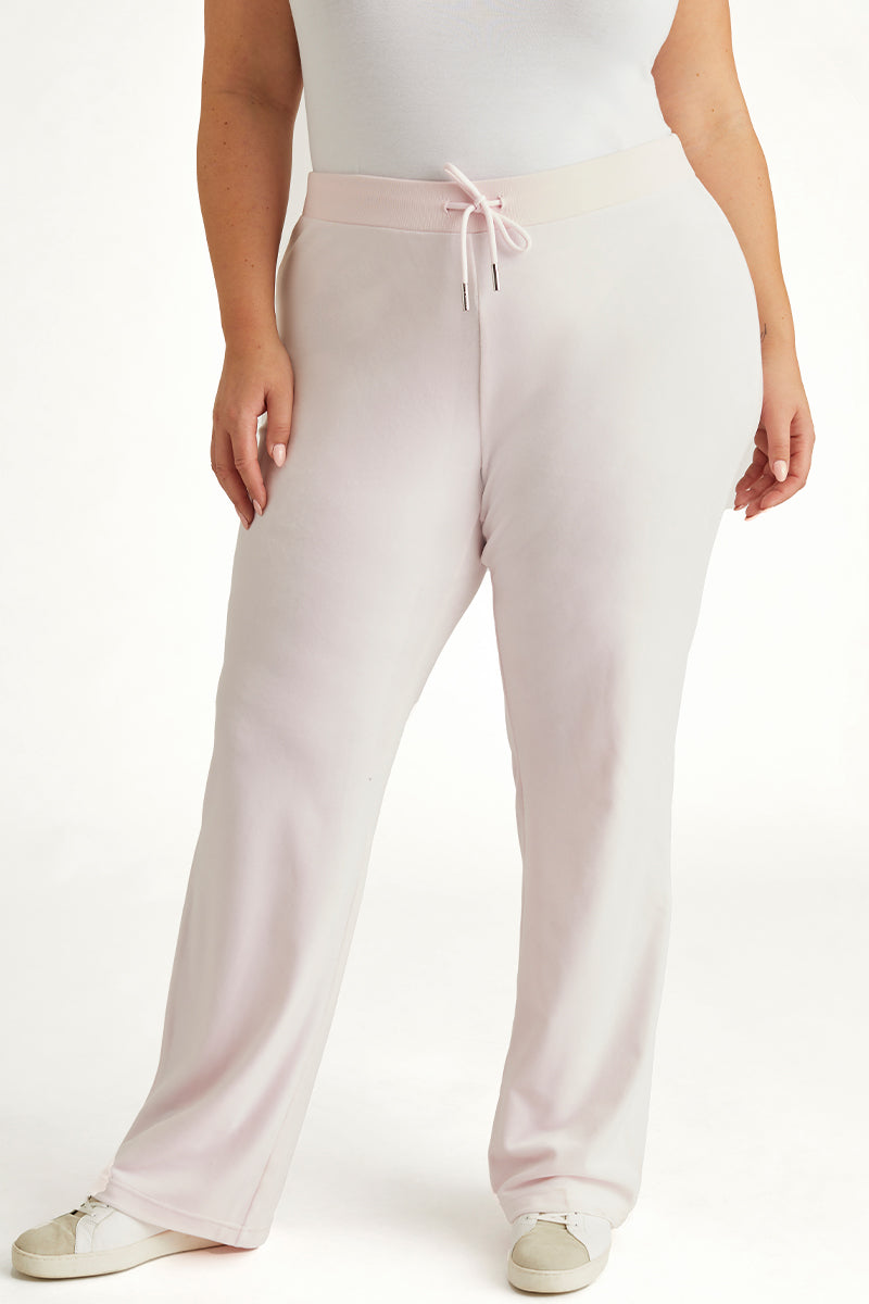 Plus-Size OG Big Bling Velour Track Pants - Juicy Couture