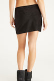 Faux Suede Double Zip Skirt - Juicy Couture