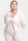 Plus-Size Classic Cotton Velour Hoodie - Juicy Couture