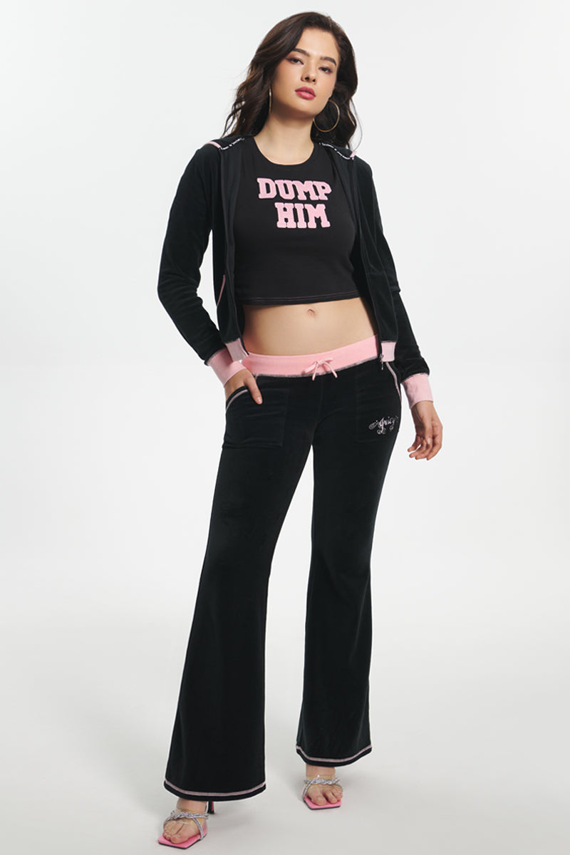 Sweetheart Cotton Velour Hoodie - Juicy Couture