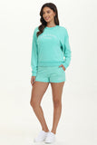 French Terry Embroidered Crewneck - Juicy Couture