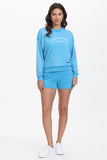 French Terry Embroidered Crewneck - Juicy Couture
