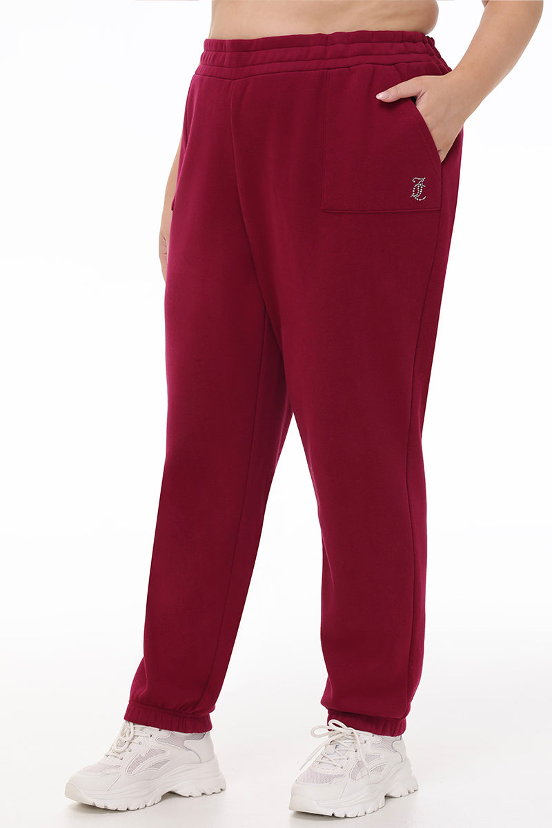 Plus-Size Fleece Sweatpants - Juicy Couture