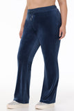 Plus-Size Ombre Big Bling Velour Track Pants - Juicy Couture