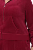 Plus-Size Heritage Cotton Velour Hoodie - Juicy Couture
