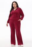 Plus-Size Heritage Cotton Velour Hoodie - Juicy Couture