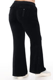 Plus-Size Heritage Cotton Velour Track Pants - Juicy Couture