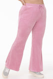 Plus-Size Heritage Cotton Velour Track Pants - Juicy Couture