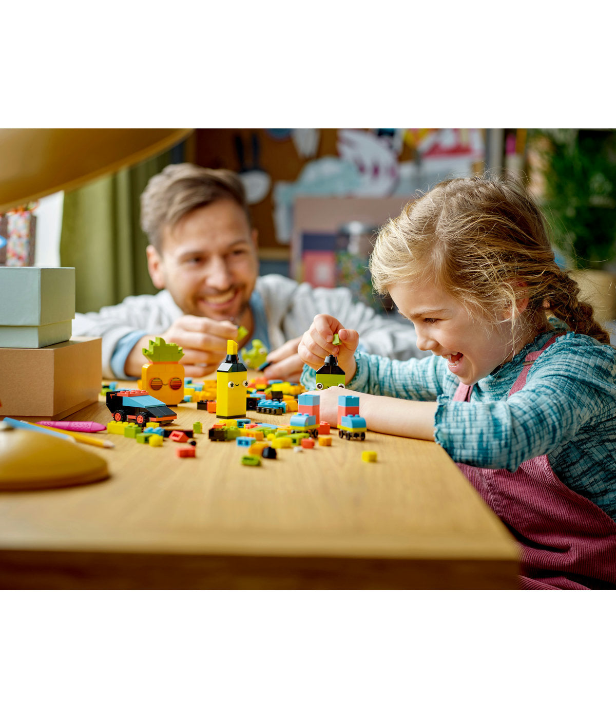 LEGO Classic Creative Neon Fun 11027 Building Toy Set (333 Pieces)