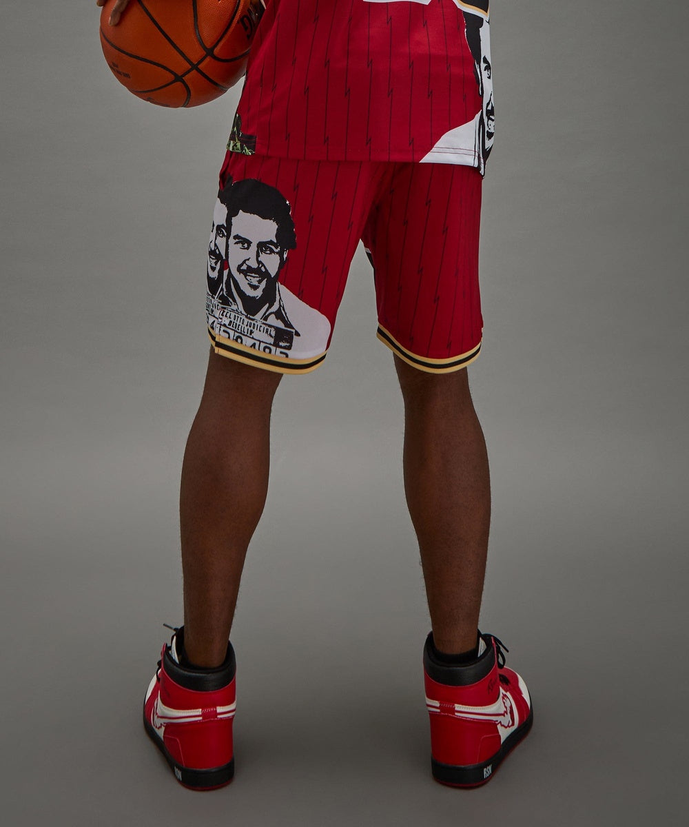 Pablo Basketball Shorts - Red