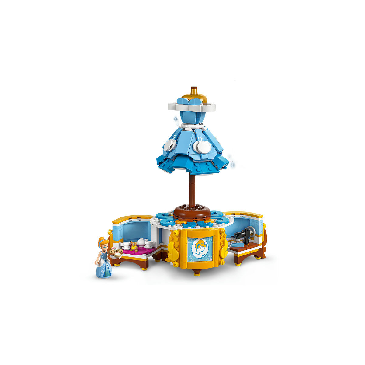 LEGO® ǀ Disney Princess Cinderella’s Dress Building Kit With Character 43266