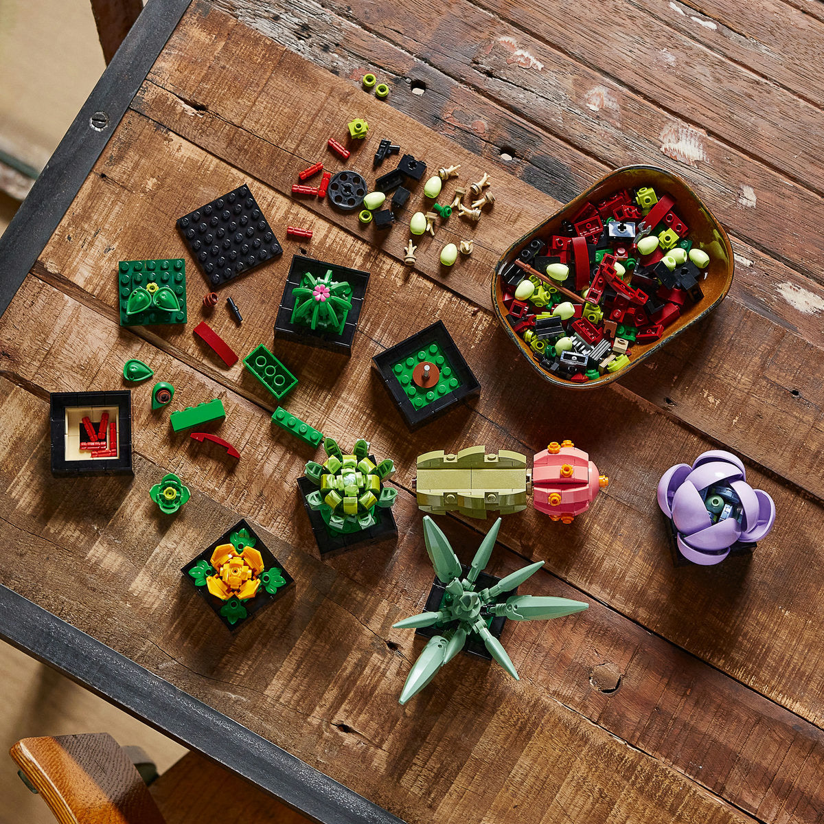 LEGO® Succulents 10309 Plant Decor Building Kit 771 Pieces