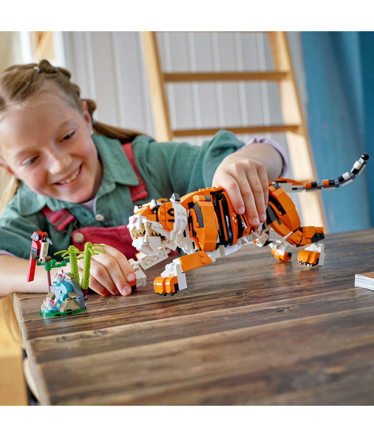 LEGO Creator 3in1 Majestic Tiger 31129 Building Kit (755 Pieces)