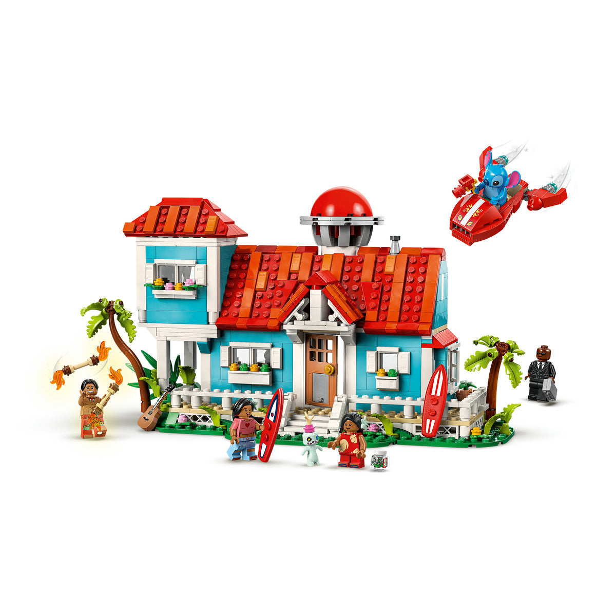 LEGO® ǀ Disney Lilo and Stitch Beach House Building Kit Playset 43268