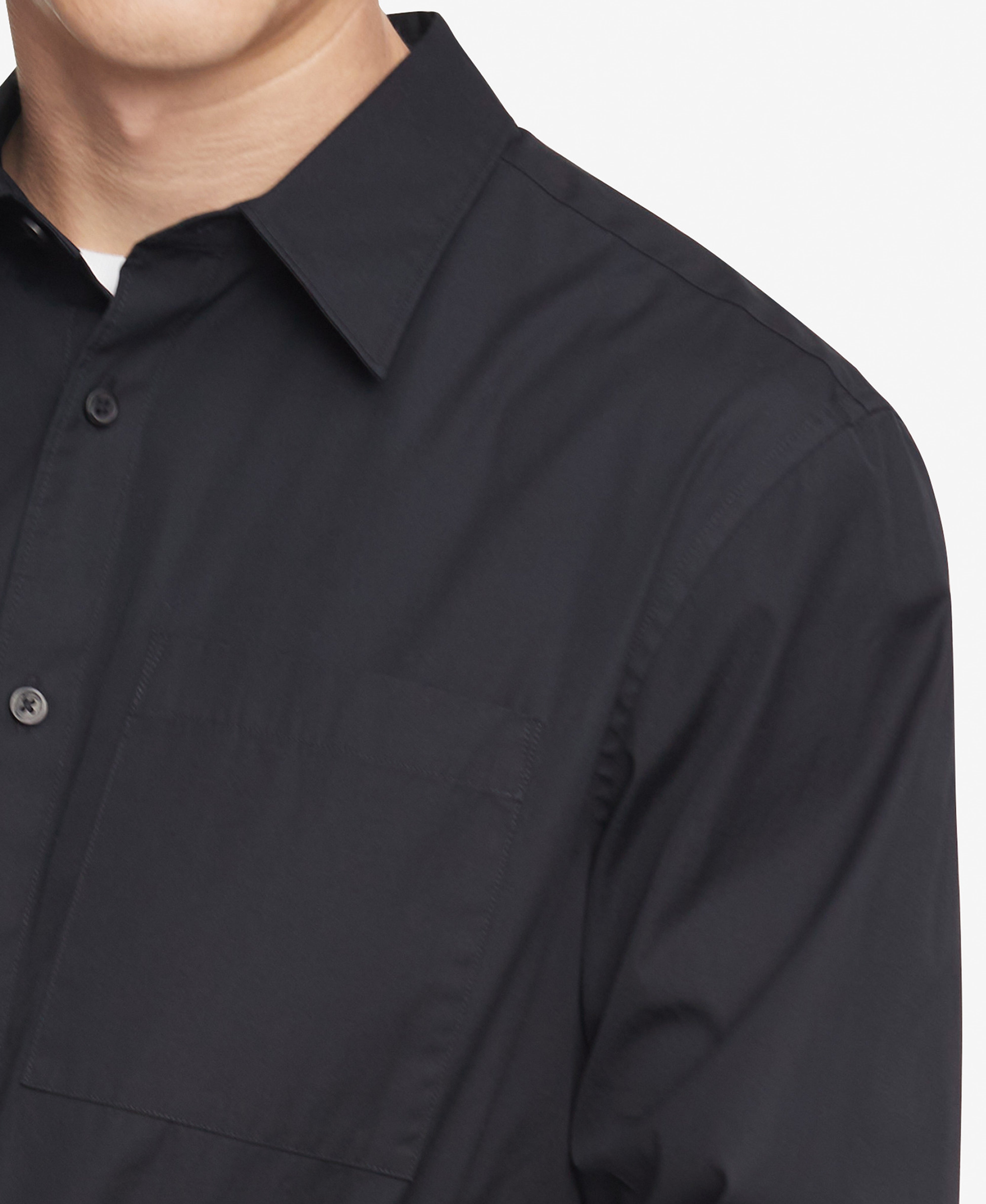 Long Sleeves Pocket Easy Shirt