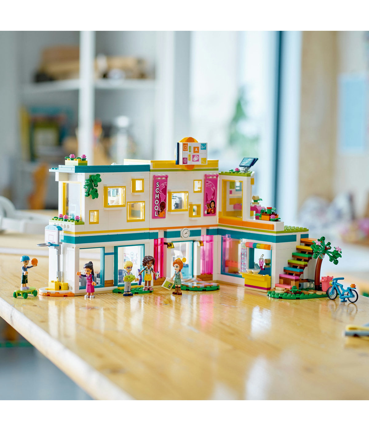 LEGO Friends Heartlake International School 41731 Building Toy Set (985 Pieces)