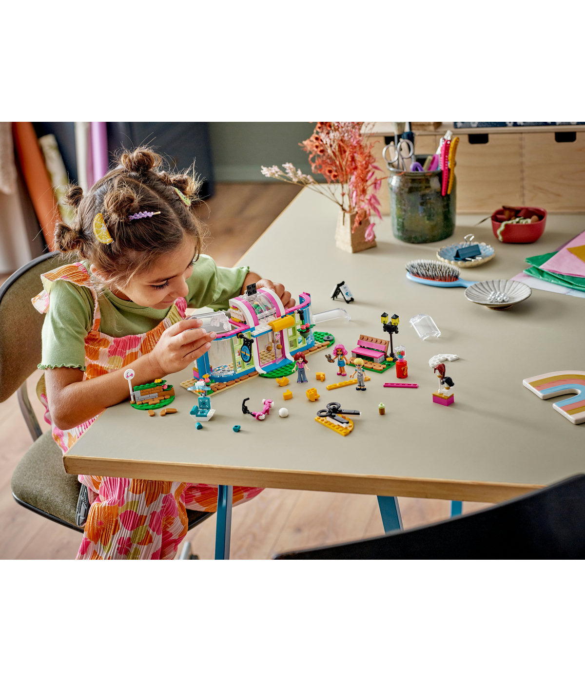 LEGO Friends Hair Salon 41743 Building Toy Set (401 Pieces)
