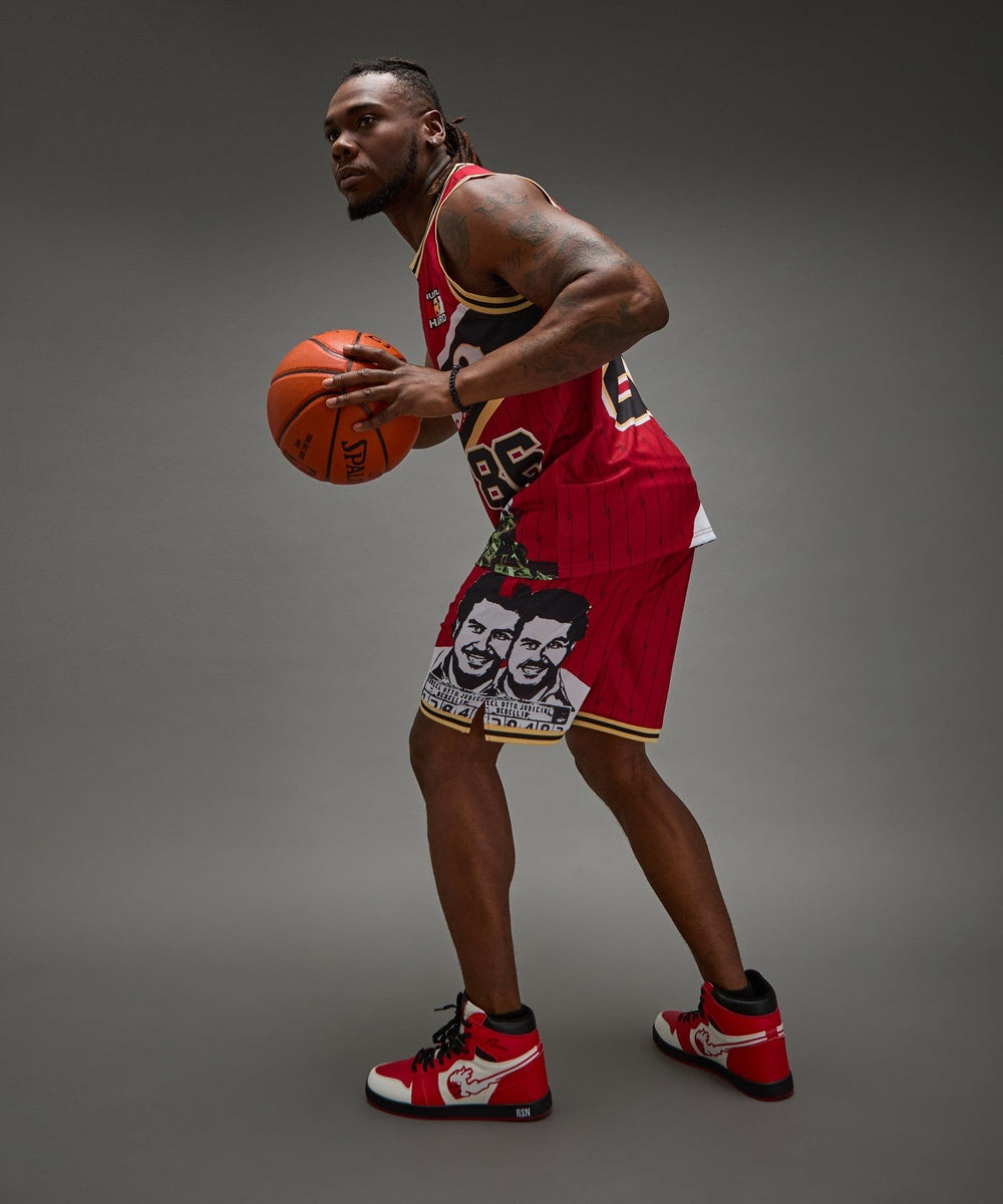 Pablo Basketball Shorts - Red