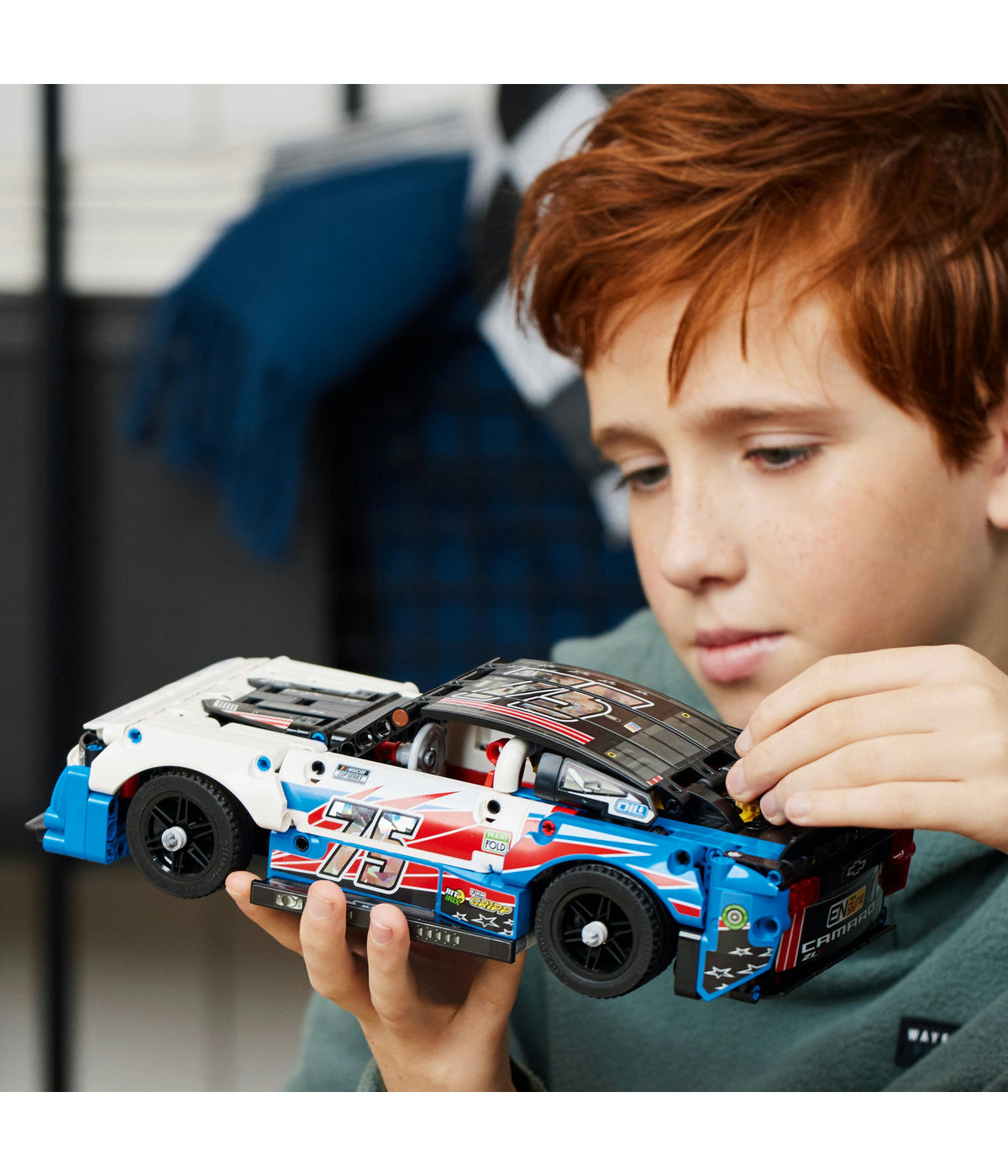 LEGO Technic NASCAR Next Gen Chevrolet Camaro ZL1 42153 Building Toy Set (672 Pieces)