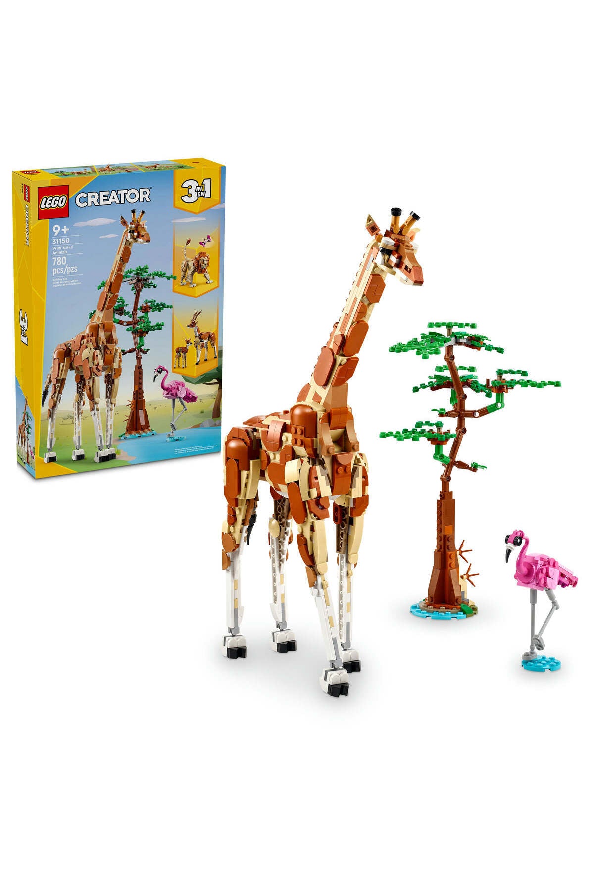 LEGO® Creator Wild Safari Animals 3in1 Set 31150