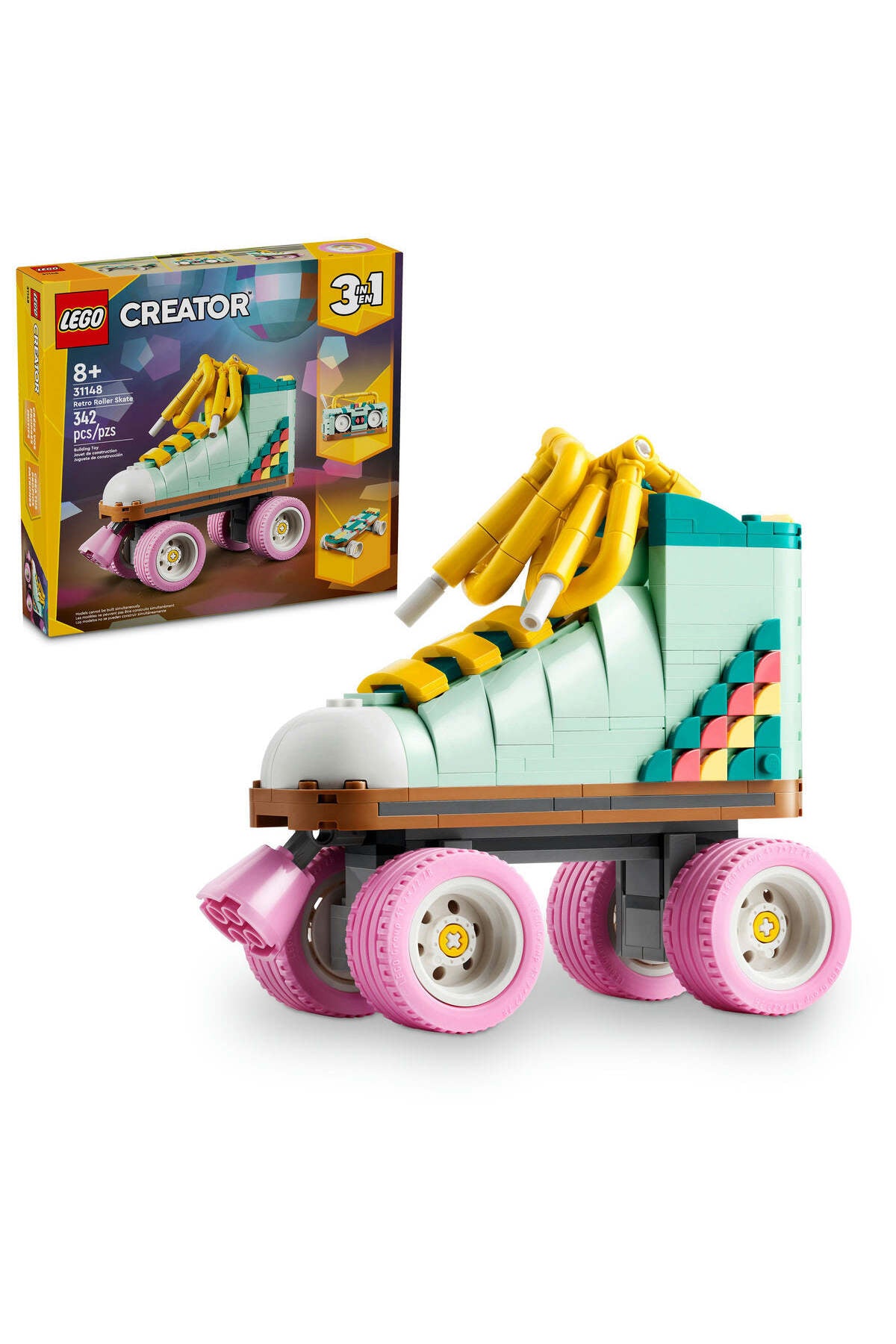 LEGO® Creator Retro Roller Skate 3in1 Toy 31148