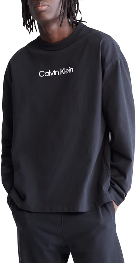 Long Sleeves Standard Logo Terry Crew Long Sleeves Standard Logo Terry Crew