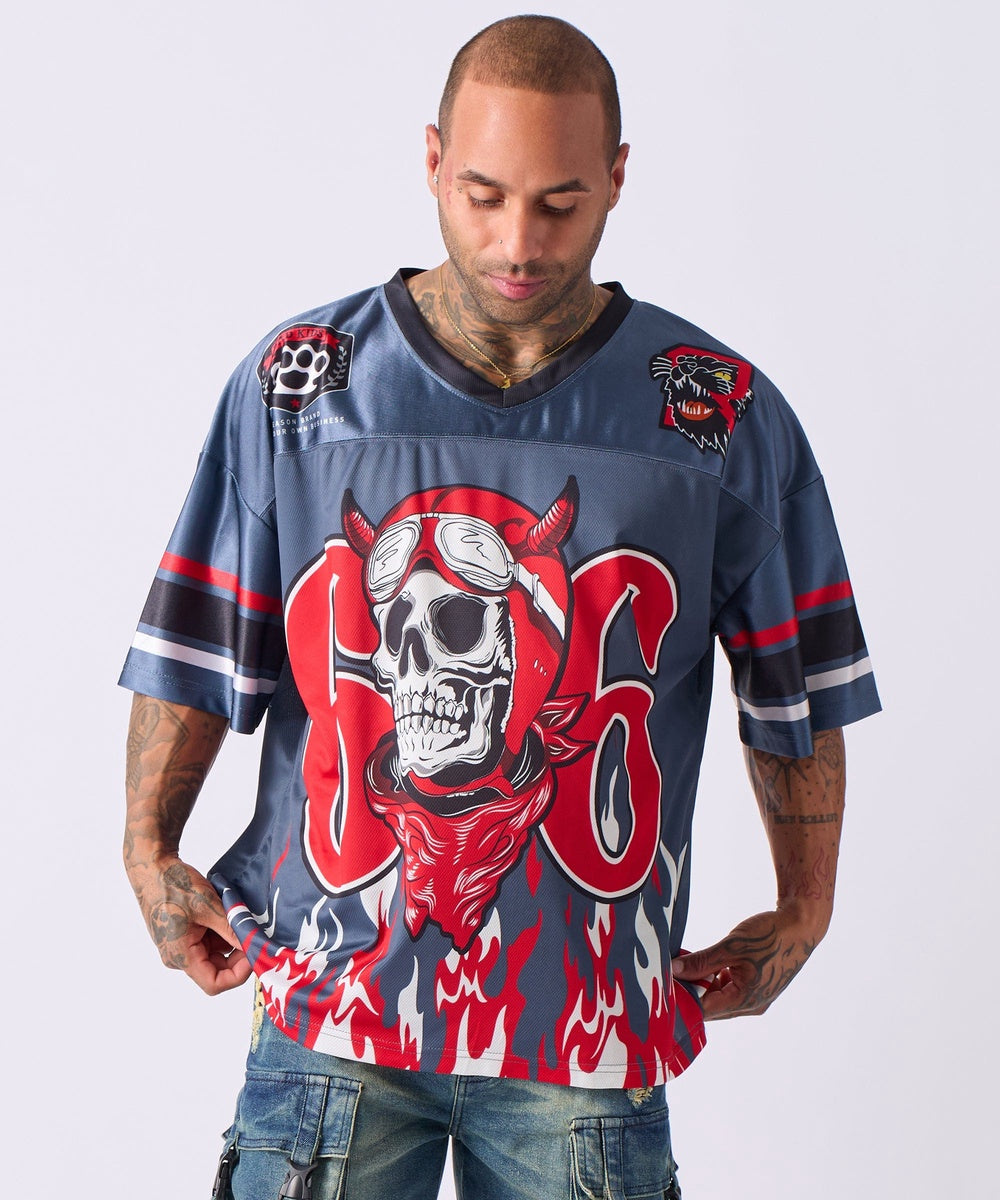 Football Jersey 66 - Grey