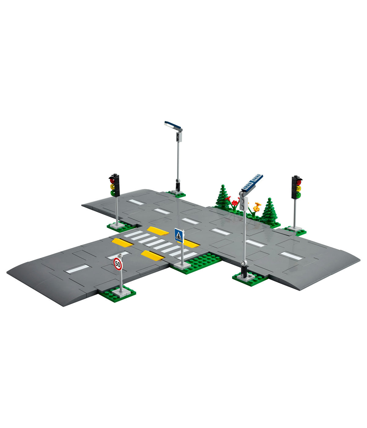 LEGO City Road Plates 60304 Building Kit (112 Pieces)