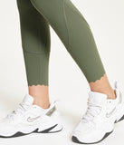 Core Scallop Hem Legging