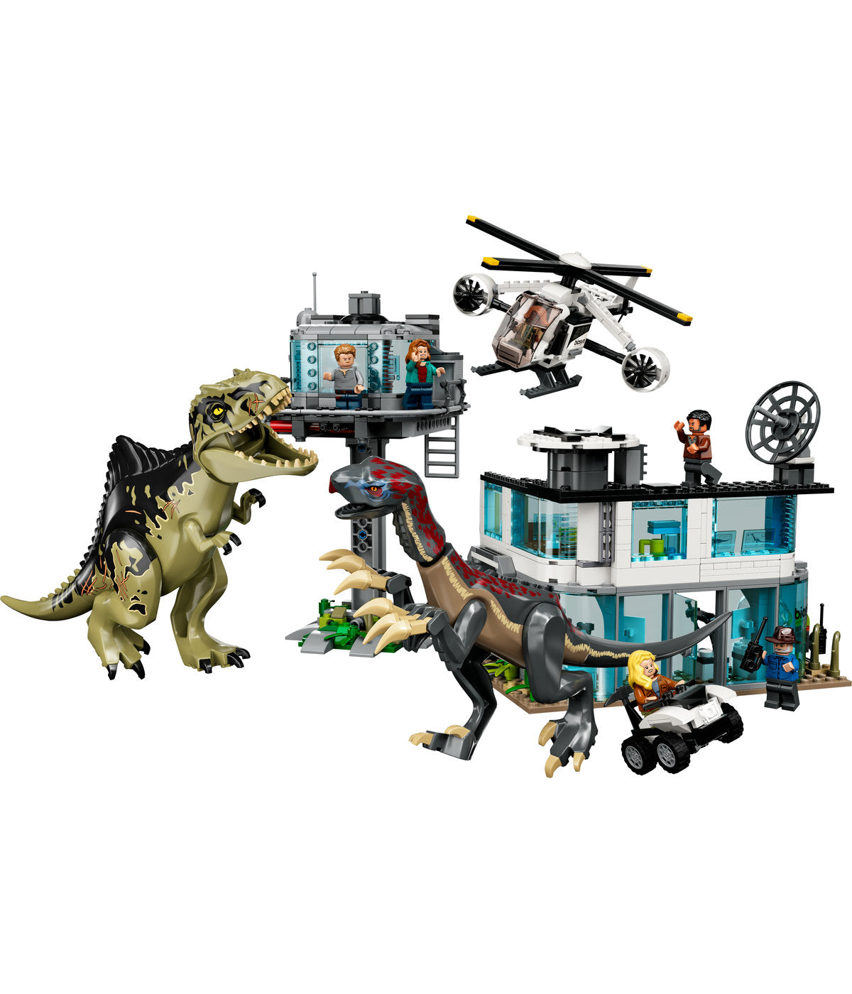 LEGO Jurassic World Giganotosaurus & Therizinosaurus Attack 76949 (658 Pieces)