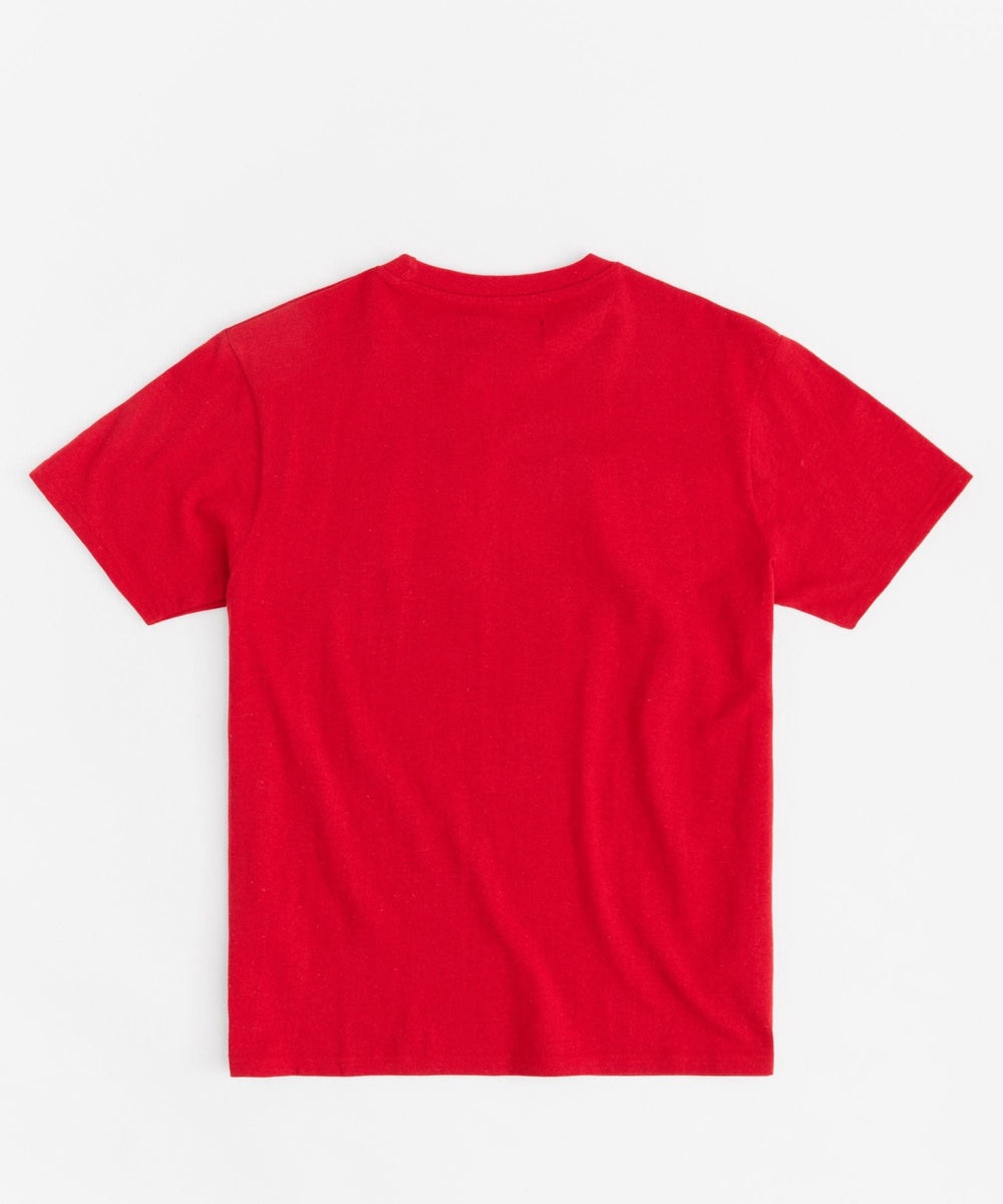 Dripfather Applique Short Sleeve Tee - Red