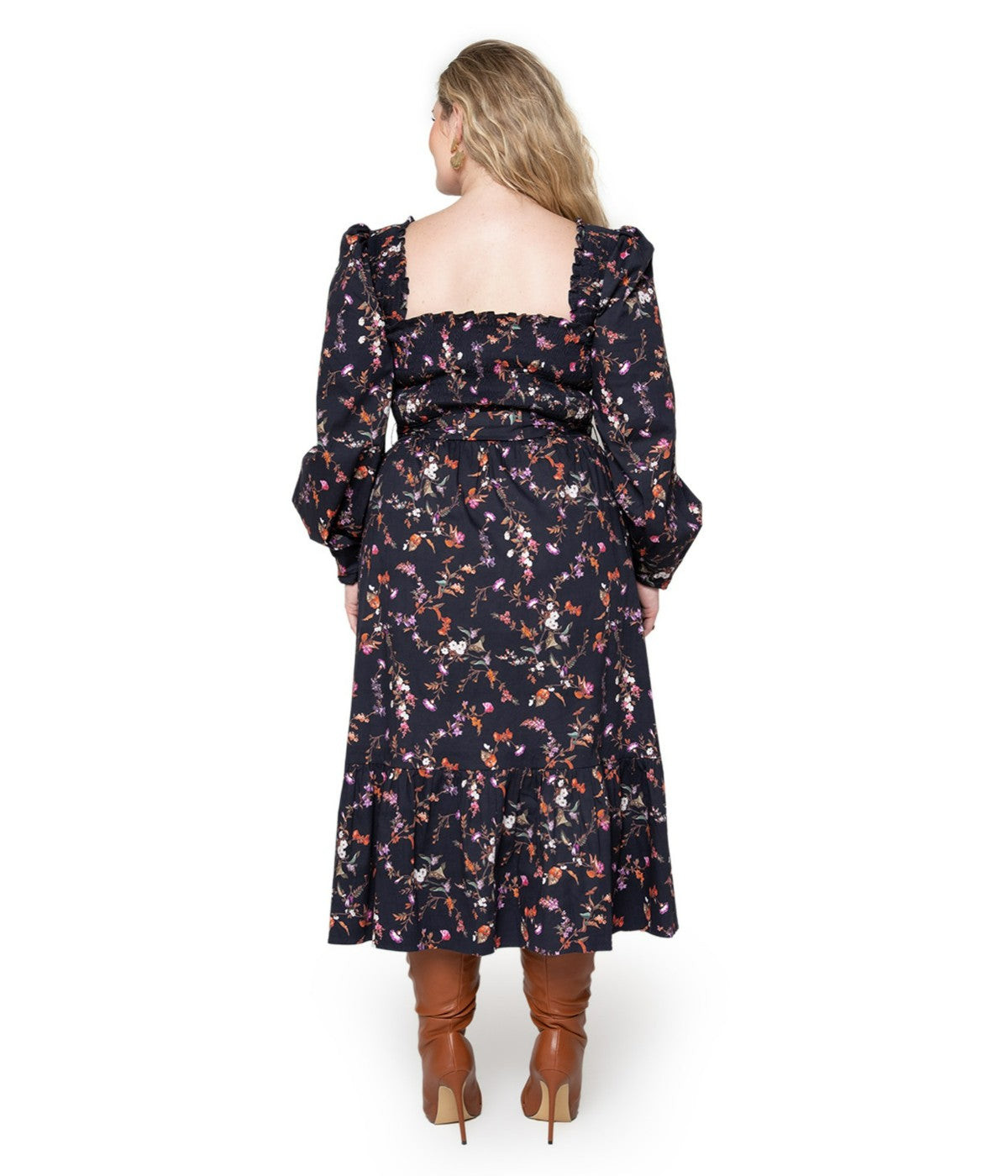 Scattered Phlox Navy Multi