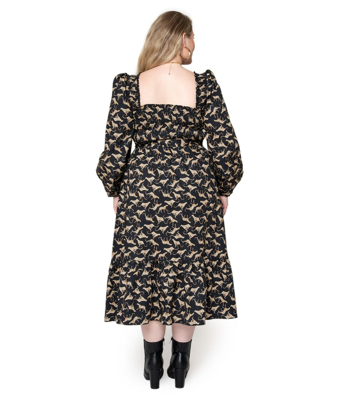 Scattered Cheetah Black