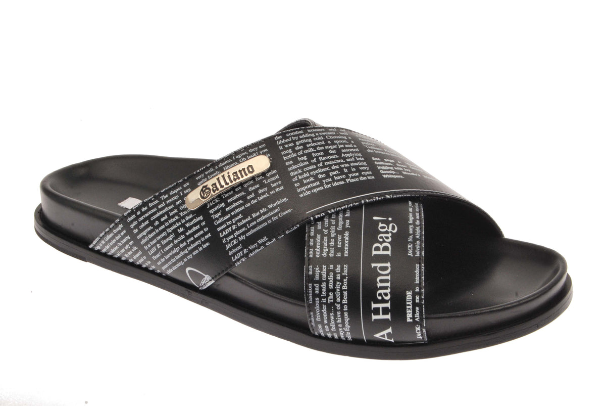 John Galliano slides Sandals John Galliano Multicolour size 40 EU in Rubber  main image 4