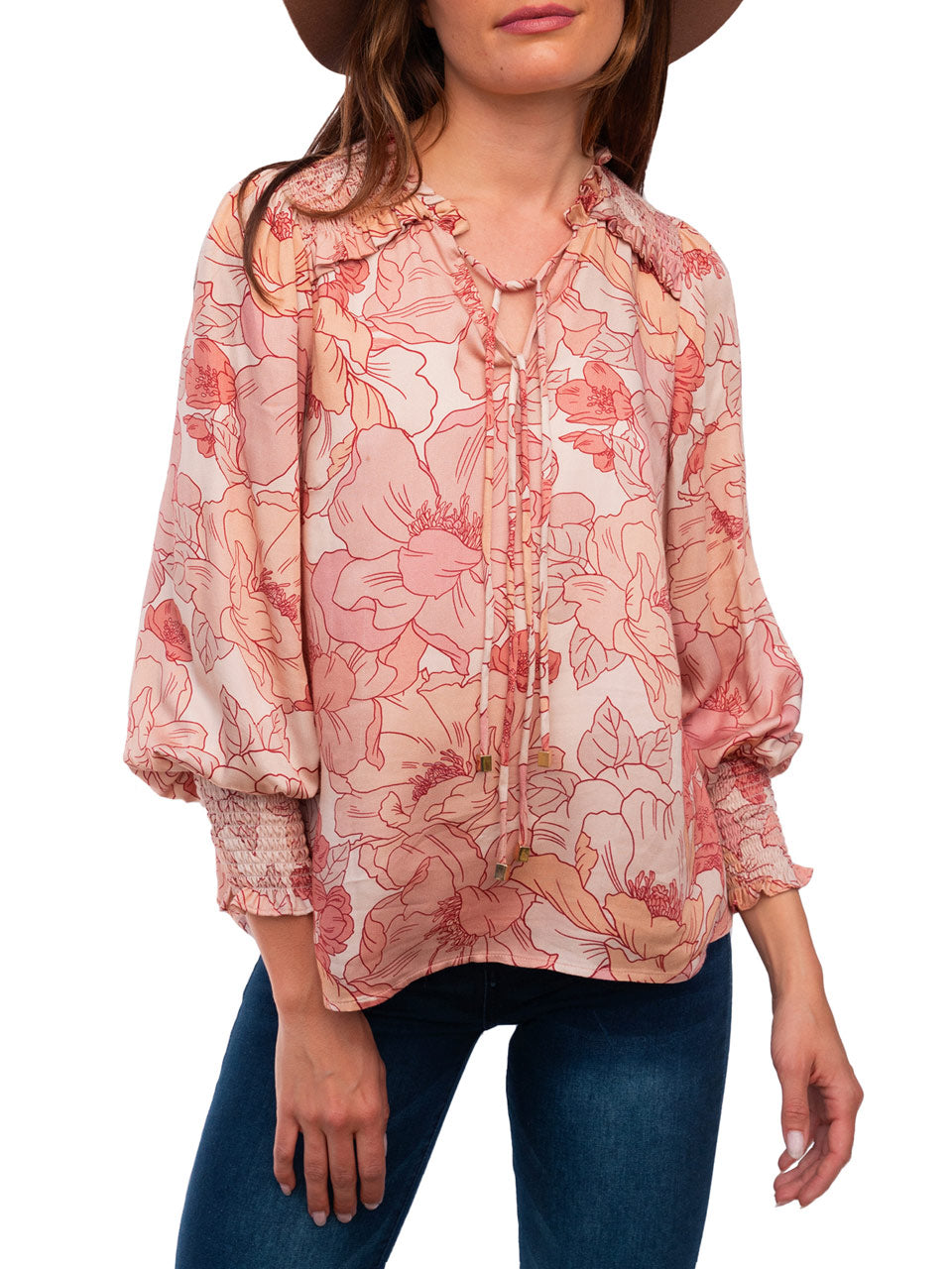 Hannah Smocked Top Hannah Smocked Top