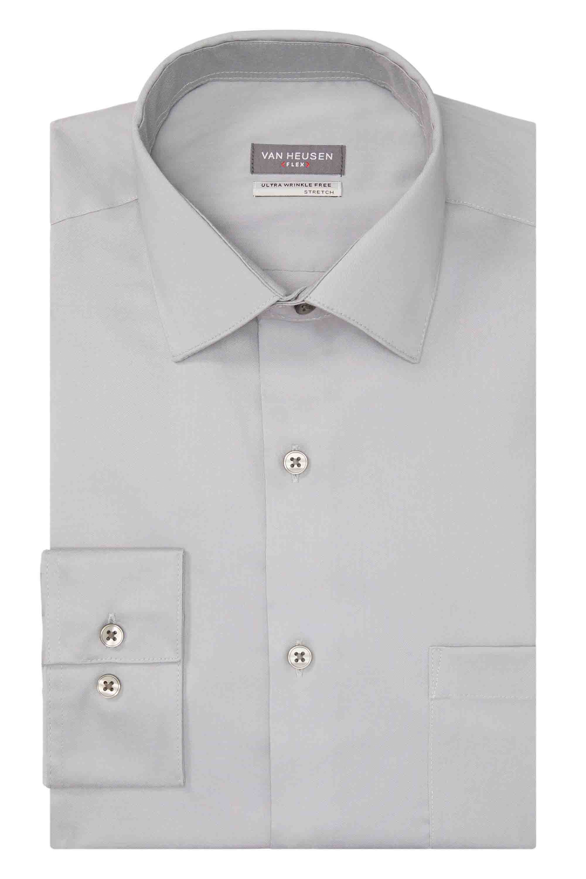 slim fit dress slacks Van Heusen Regular Fit Ultra Wrinkle Free Stretch FLEX Solid