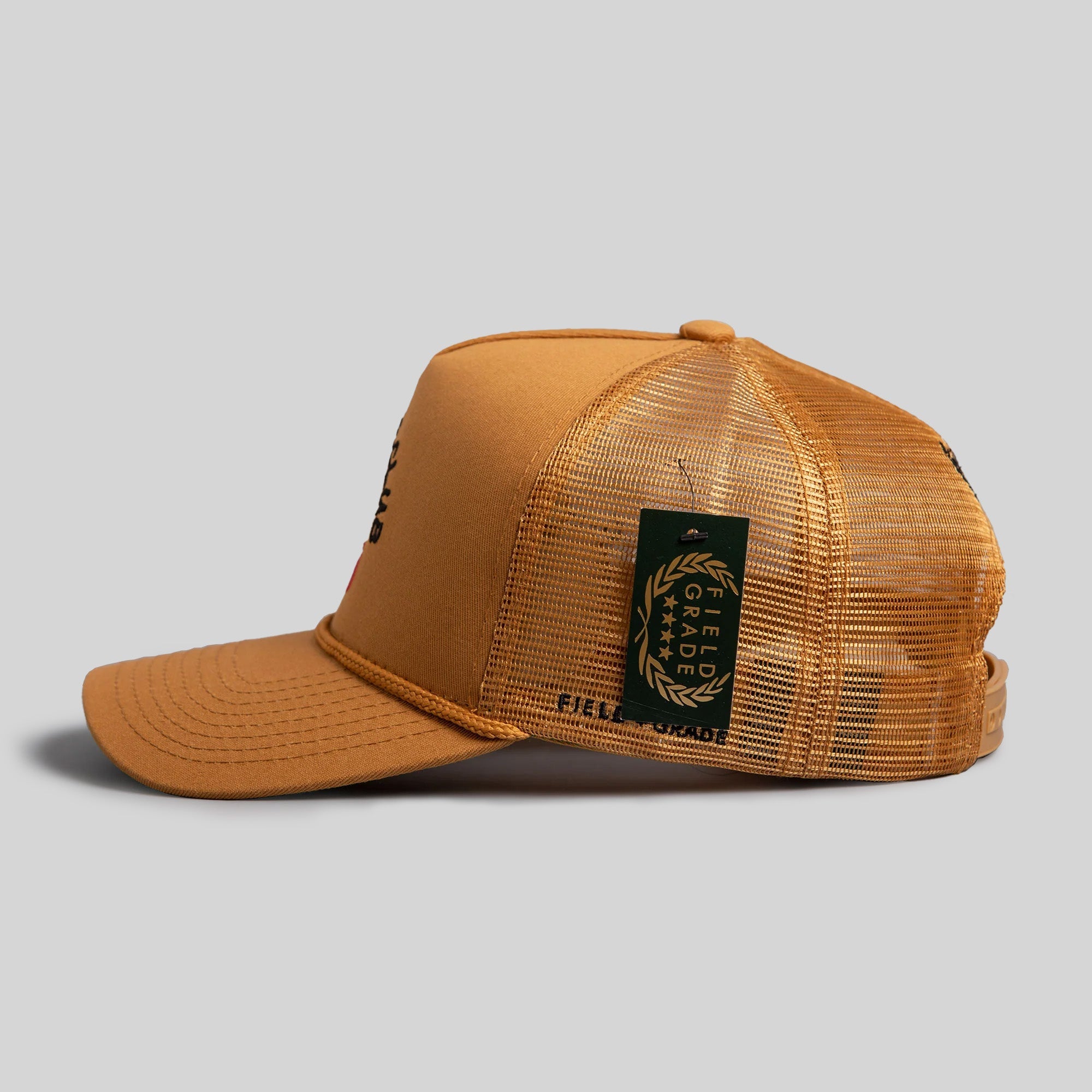 NO LOVE CLUB WHEAT TRUCKER HAT