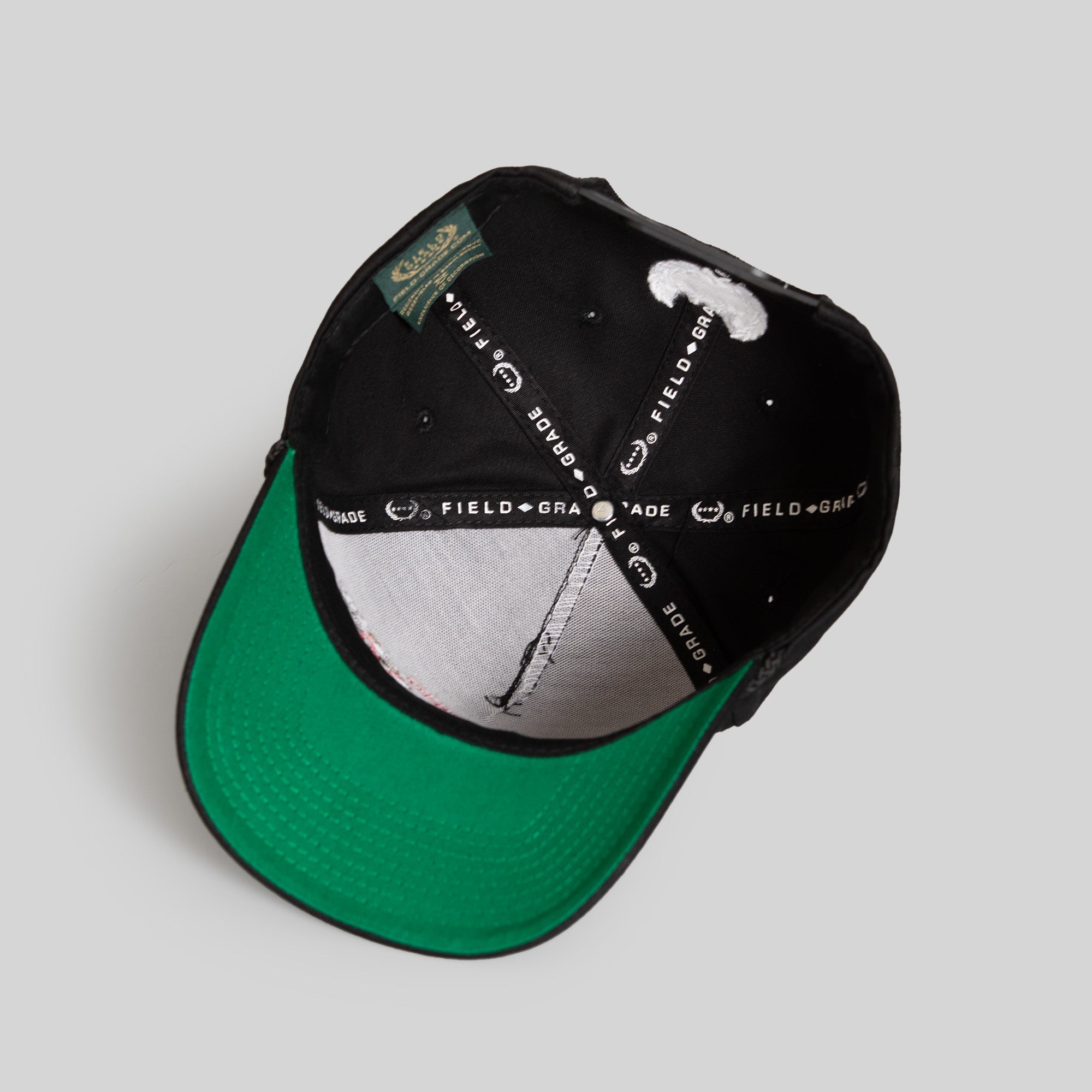 BEWARE of ROTTY BLACK TWILL TRUCKER HAT