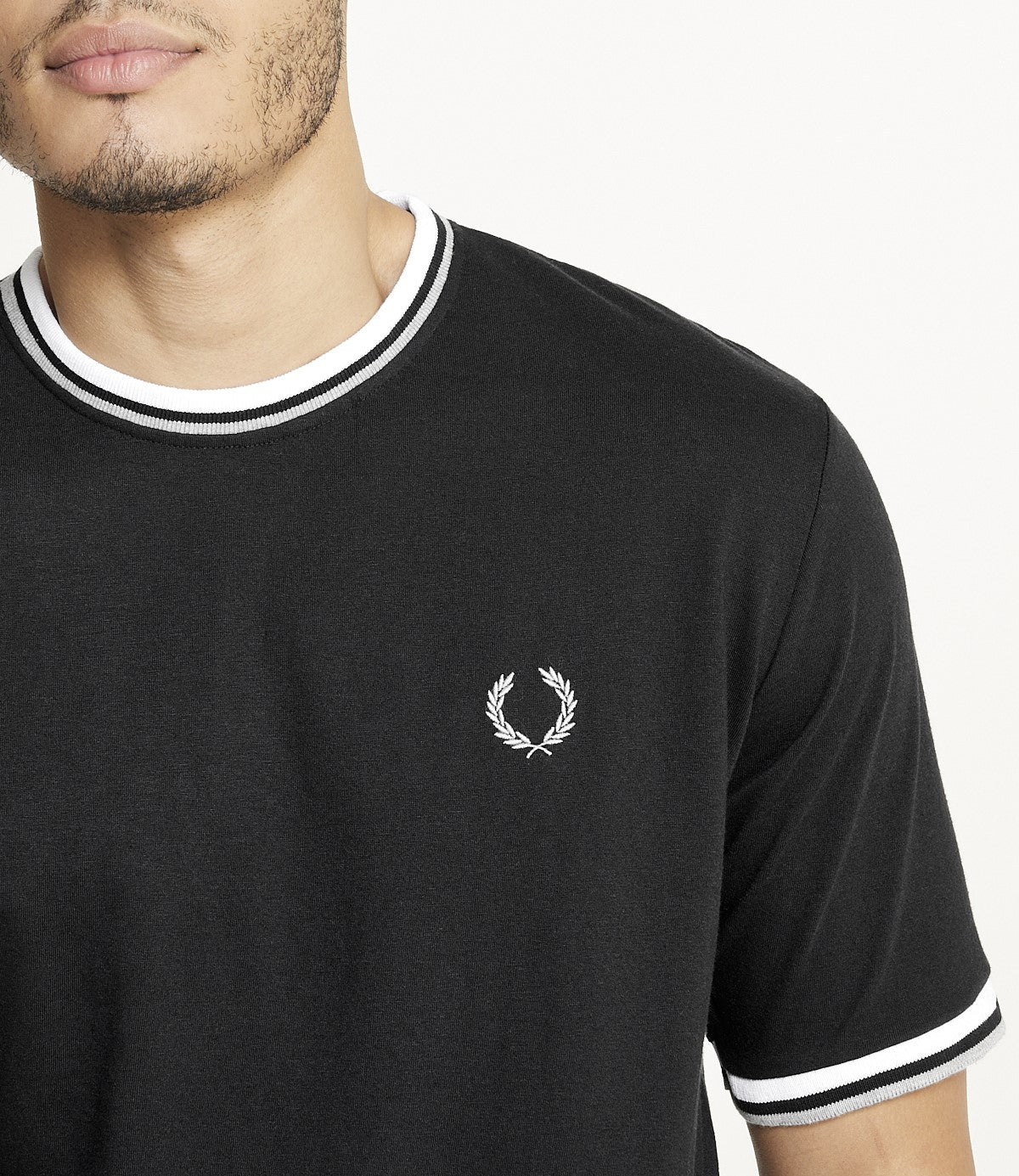 Brooklyn Laundry Men's Tonal Embroidery Crew Neck Tee