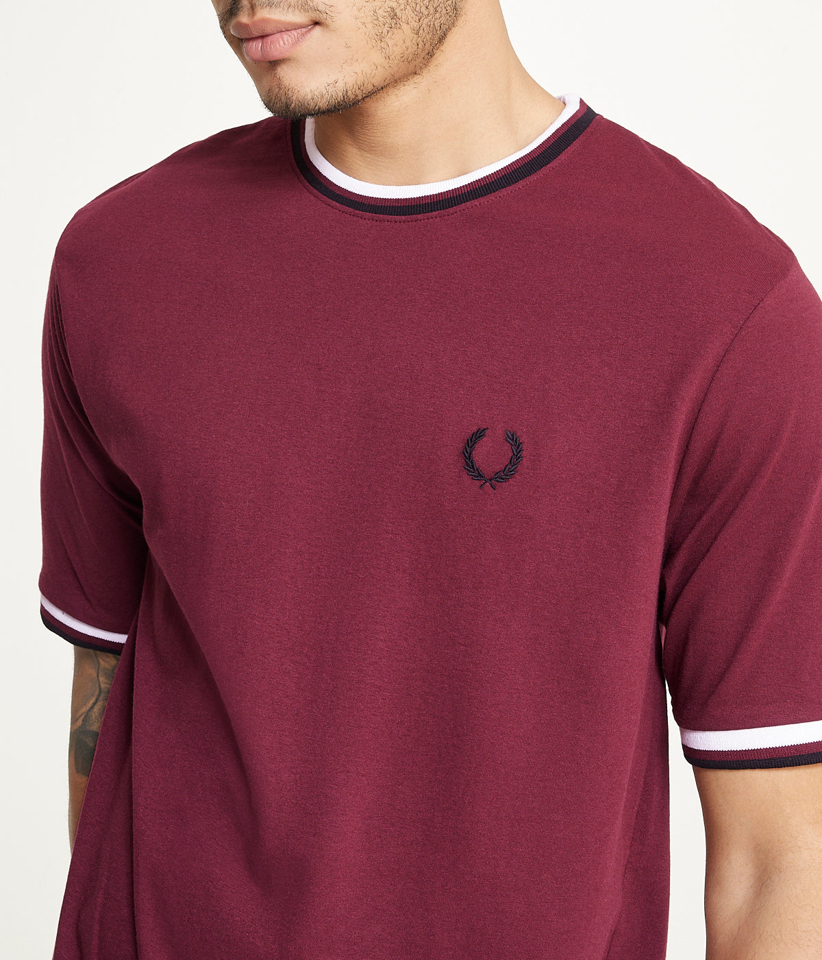 Brooklyn Laundry Men's Tonal Embroidery Crew Neck Tee