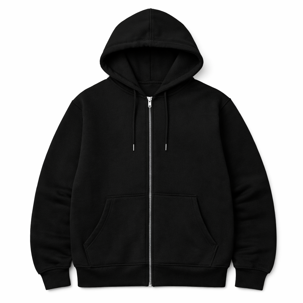Fleece Zip-Up Hoodie