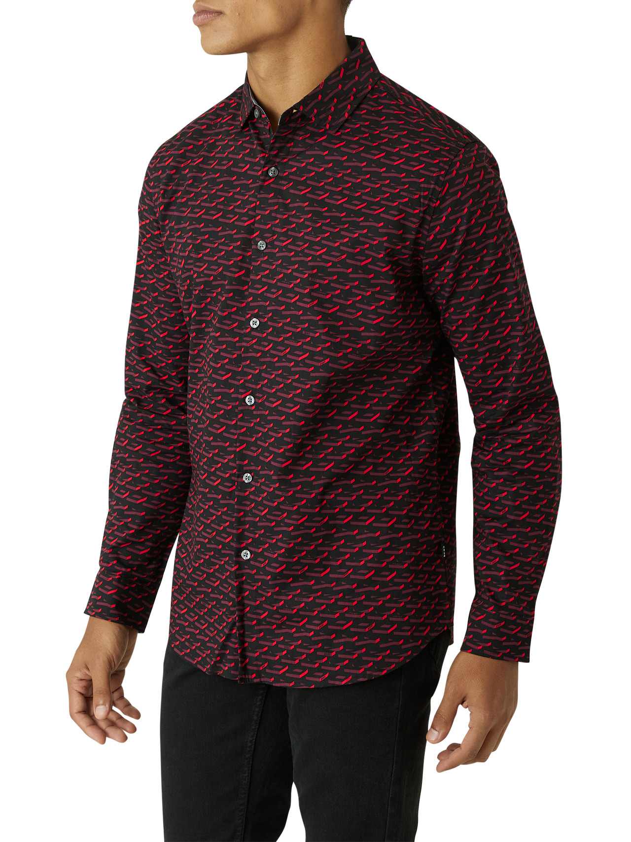 Burnett Long Sleeve Woven Shirt